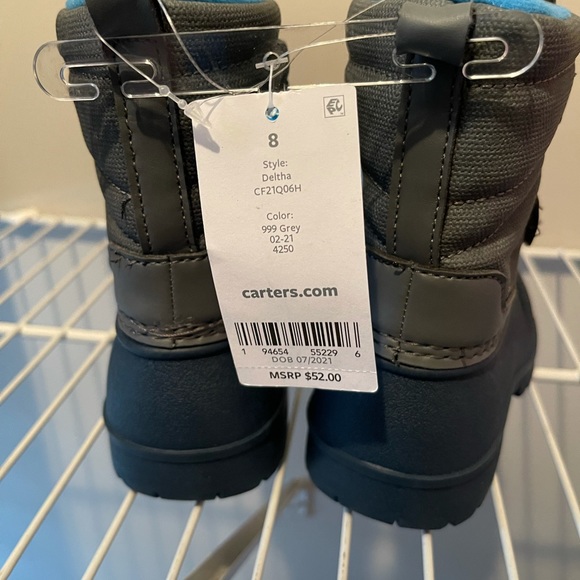 Carter's Deltha Toddler Boys' Waterproof Winter Boots - Picture 7 of 7